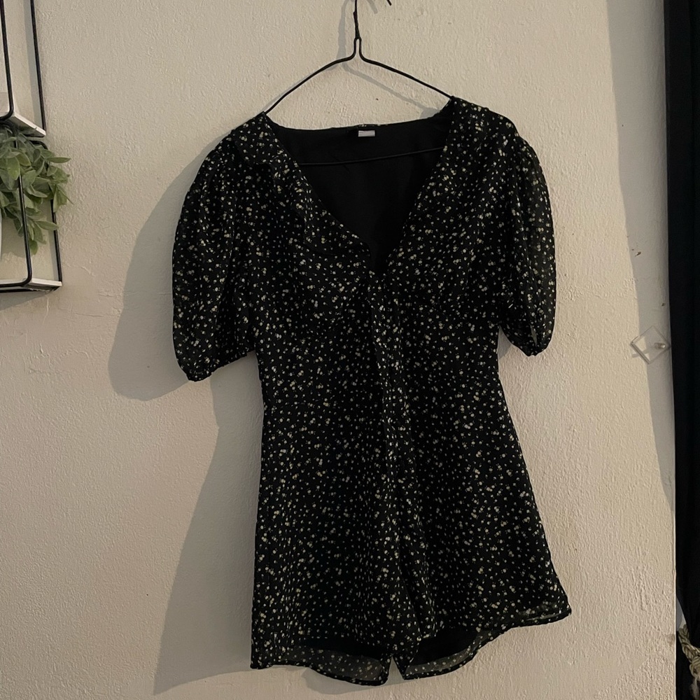 H&M Milkmaid Romper